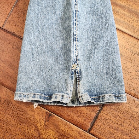2000s Flared jeans with side slit - Picture 3 of 6
